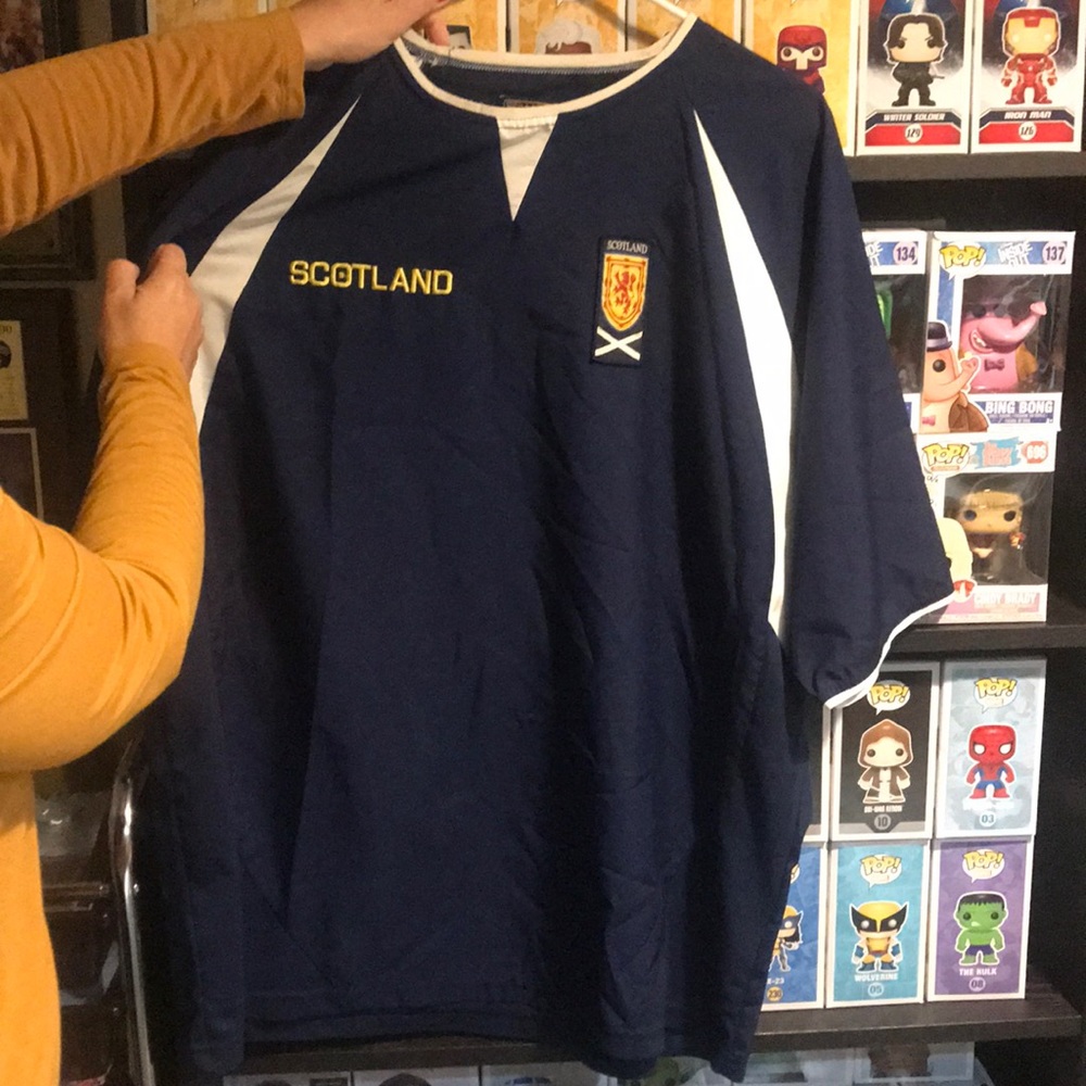Scotland soccer jersey